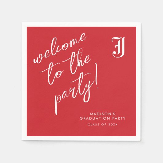 Jacksonville State University Afstuderen Servet (Voorkant)