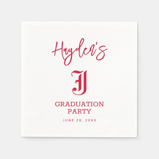 Jacksonville State University Afstuderen Servet (Voorkant)