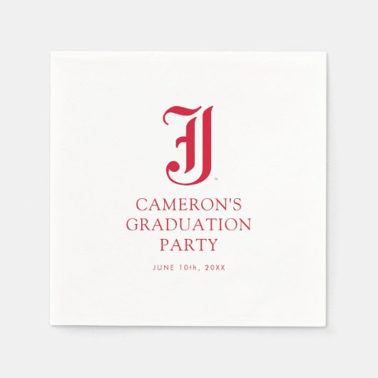 Jacksonville State University Afstuderen Servet (Voorkant)