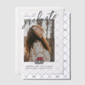 Jacksonville State University Afstuderen Vellum Uitnodigingen (Offset (Uitnodiging))