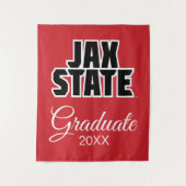 Jacksonville State University Afstuderen Wandkleed (Voorkant)