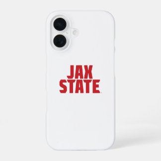 Jacksonville State University JAX STATE Krachtig R iPhone 16 Hoesje