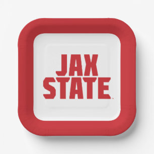 Jacksonville State University JAX STATE Krachtig R Papieren Bordje