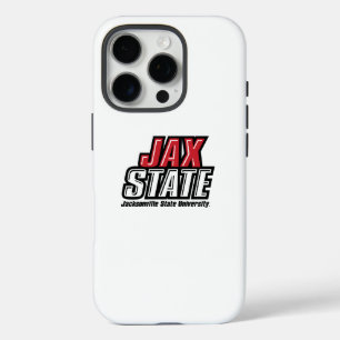 Jacksonville State University JAX STATE Logo iPhone 16 Pro Hoesje