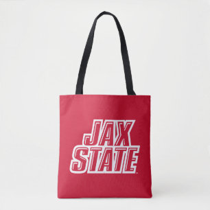 Jacksonville State University JAX STATE Logo Draagtas
