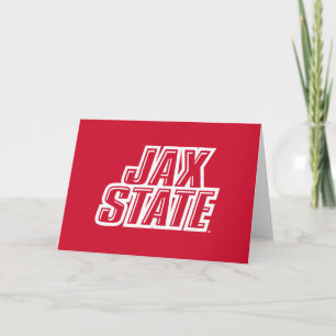 Jacksonville State University JAX STATE Logo Kaart