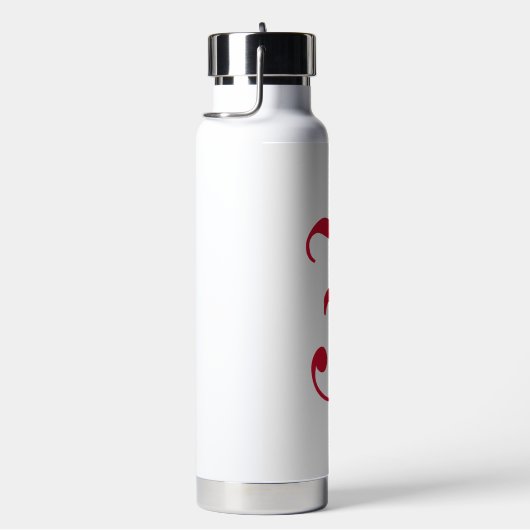 Jacksonville State University Klassieke JSU brief Waterfles (Rechts)