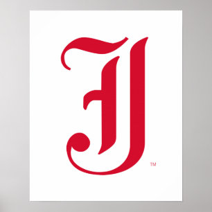 Jacksonville State University Klassieke JSU-letter Poster