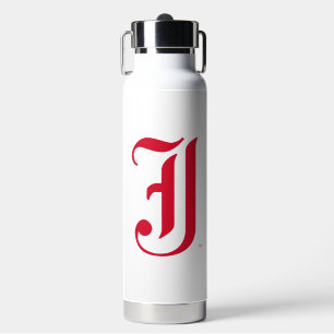 Jacksonville State University Klassieke JSU-letter Waterfles