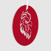 Jacksonville State University Vakantie Ornament (voorkant)