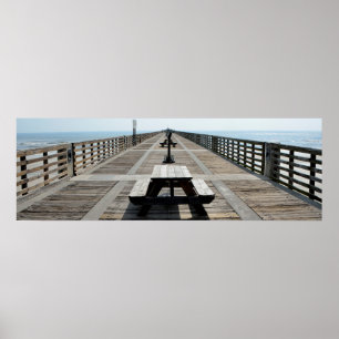 Jacksonville Vissen Pier Poster