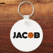 Jacob Basketball Sleutelhanger (Voorkant)