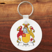 Jacob Family Crest Sleutelhanger (Voorkant)