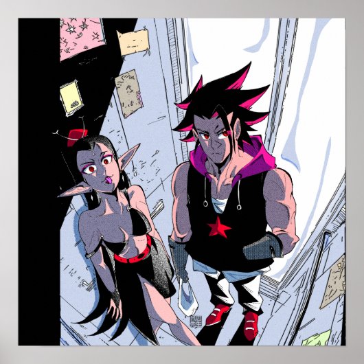 Jacob & Irene Poster (Devant)