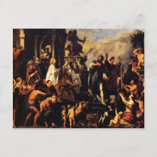 Jacob Jordaens-The Apostles, St. Paul, St. Barnaba Briefkaart