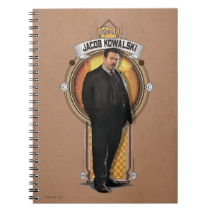 JACOB KOWALSKI™ Art Deco Panel Notitieboek