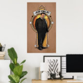 JACOB KOWALSKI™ Art Deco Panel Poster (Thuiskantoor)