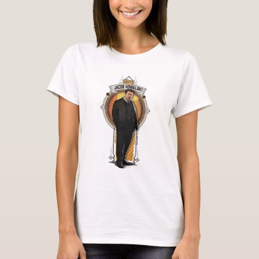 JACOB KOWALSKI™ Art Deco Panel T-shirt (Voorkant)