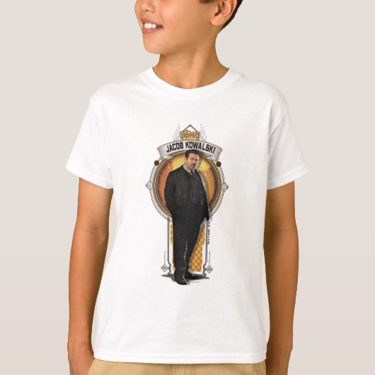 JACOB KOWALSKI™ Art Deco Panel T-shirt (Voorkant)
