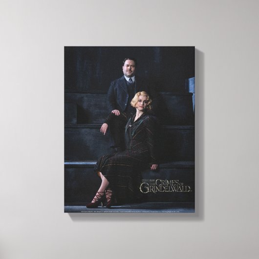 JACOB KOWALSKI™ en QUEENIE GOLDSTEIN™ Photo Canvas Afdruk (Voorkant)