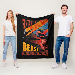 Jacob Kowalski Fantastic Beasts Vintage Poster Fleece Deken