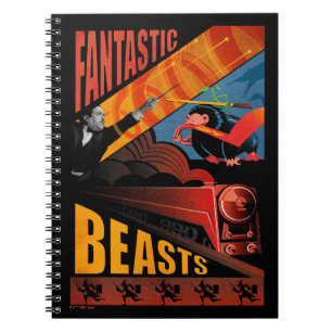Jacob Kowalski Fantastic Beasts Vintage Poster Notitieboek