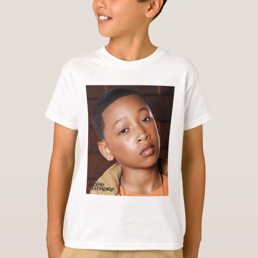 Jacob Latimore Brown T-shirt (Voorkant)