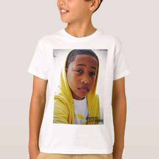 Jacob Latimore in Yellow T-shirt