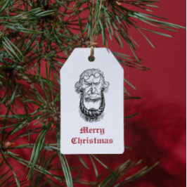 Jacob Marley Dickens A Christmas Carol Cadeaulabel