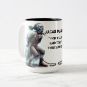 Jacob Marley -Une Mug de café Carol de Noël (Devant gauche)