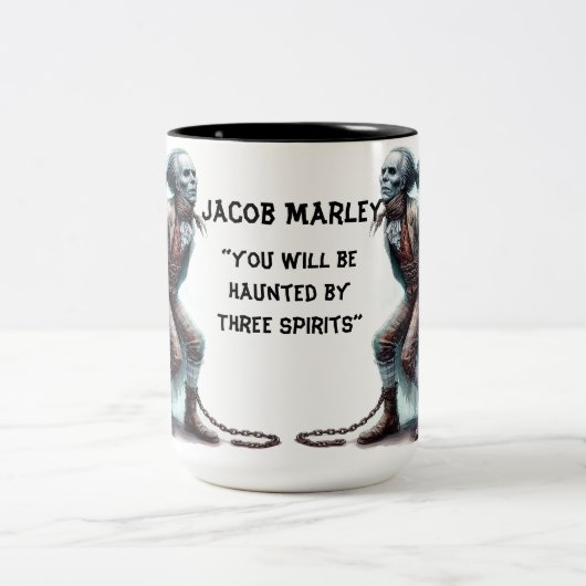 Jacob Marley -Une Mug de café Carol de Noël (Centre)