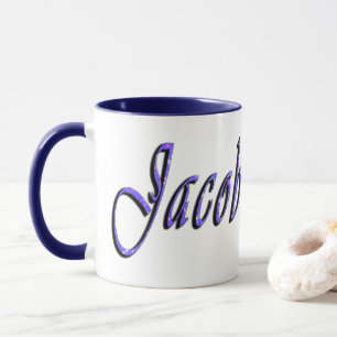 Jacob Name Logo , Mok