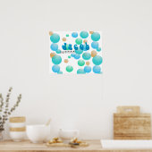 Jacob Nom musical Nursery Room Poster (Cuisine)