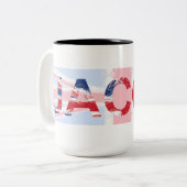 Jacob Tweekleurige Koffiemok (Voorkant links)