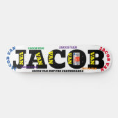 JACOB VAN 8 Pont de Skateboard 1/4" (Horz)