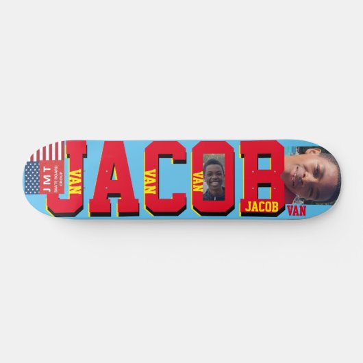 JACOB VAN JMT 7 Pont de Skateboard 3/4" (Horz)