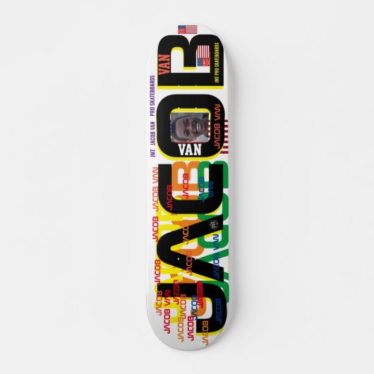 JACOB VAN JMT 7 Pont de Skateboard 3/4" (Devant)