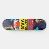 JACOB VAN JMT 8 1/4" Skateboard Deck (Horizontaal)