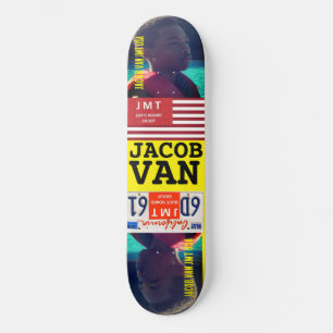 JACOB VAN JMT 8 1/4" Skateboard Deck