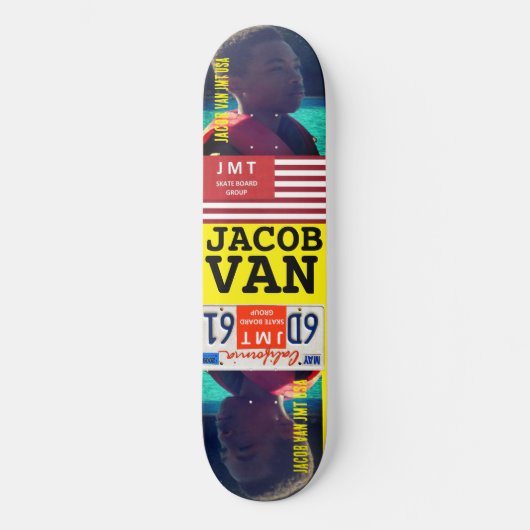 JACOB VAN JMT 8 1/4" Skateboard Deck (Voorkant)