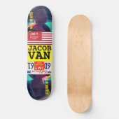 JACOB VAN JMT 8 Pont de Skateboard 1/4" (Recto)