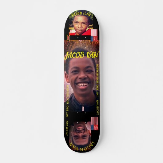 JACOB VAN OFFICIAL JMT 7 3/4" Skateboard Deck (Devant)