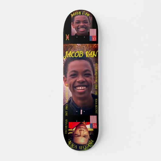 JACOB VAN OFFICIAL JMT 7 3/4" Skateboard Deck (Devant)