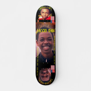 JACOB VAN OFFICIEL Planche de skateboard JMT 7 3/4