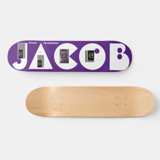 JACOB VANS 7 3/4" Skateboard Deck (Horizontaal)