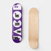 JACOB VANS 7 3/4" Skateboard Deck (Voorkant)