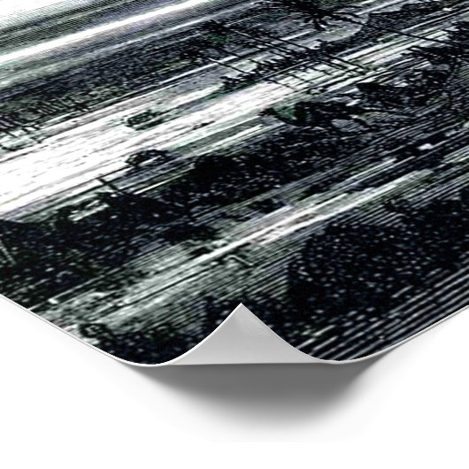 Jacob Wrestles with the Angel (Gen. 32:24-32) Poster (Hoek)