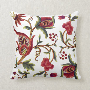 Jacobean Embroidery Pillow Kussen