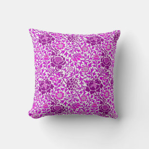 Jacobean Floral, Amethyst Paars en Lila Kussen
