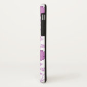 Jacobean Floral Big Pattern Pinks op wit Case-Mate iPhone Case (Achterkant/links)